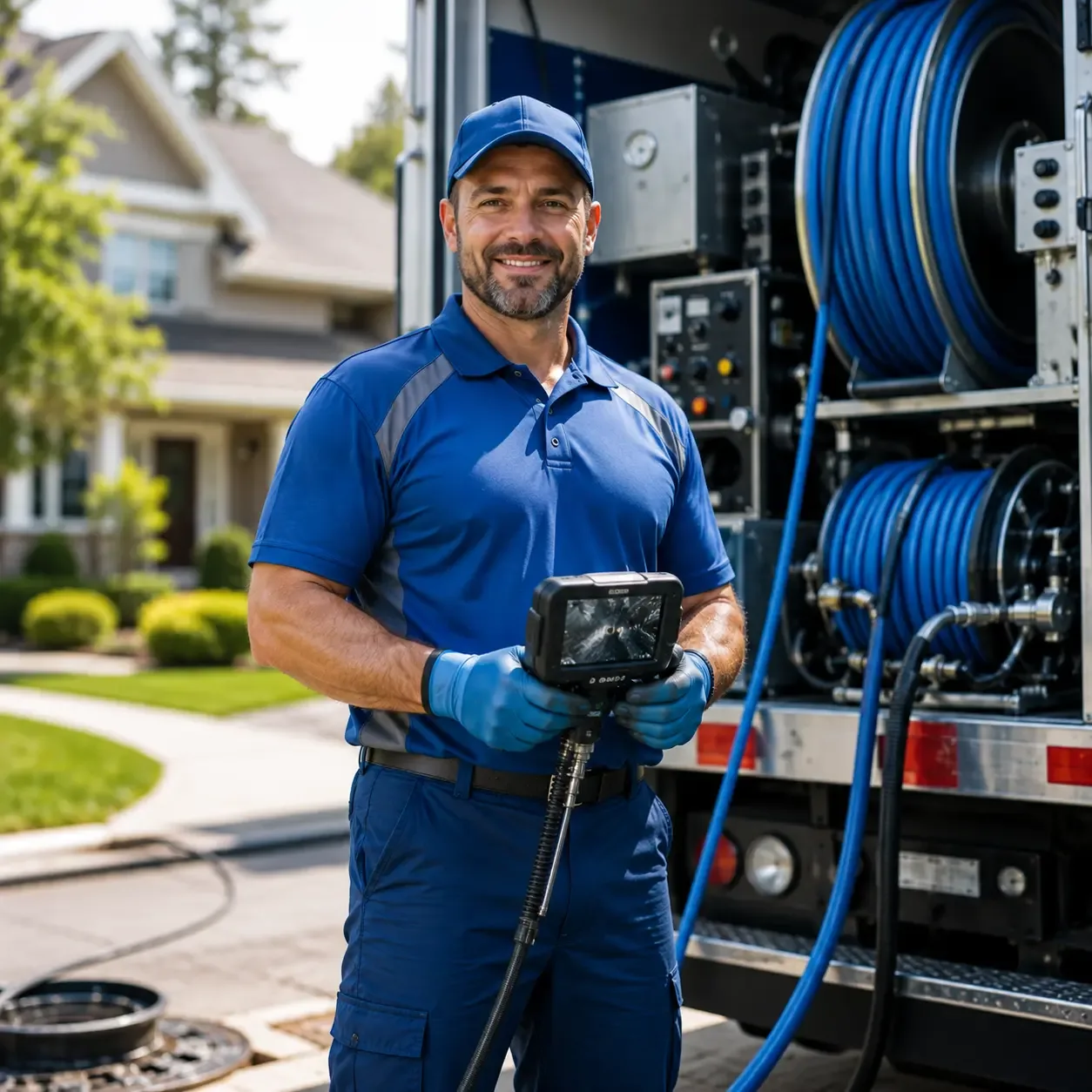 Local outdoor drain cleaning specialists in Minburn, IA